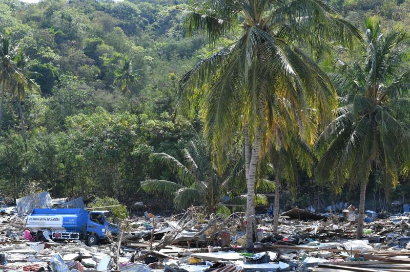 Fotos: Las imágenes del devastador tsunami en Indonesia