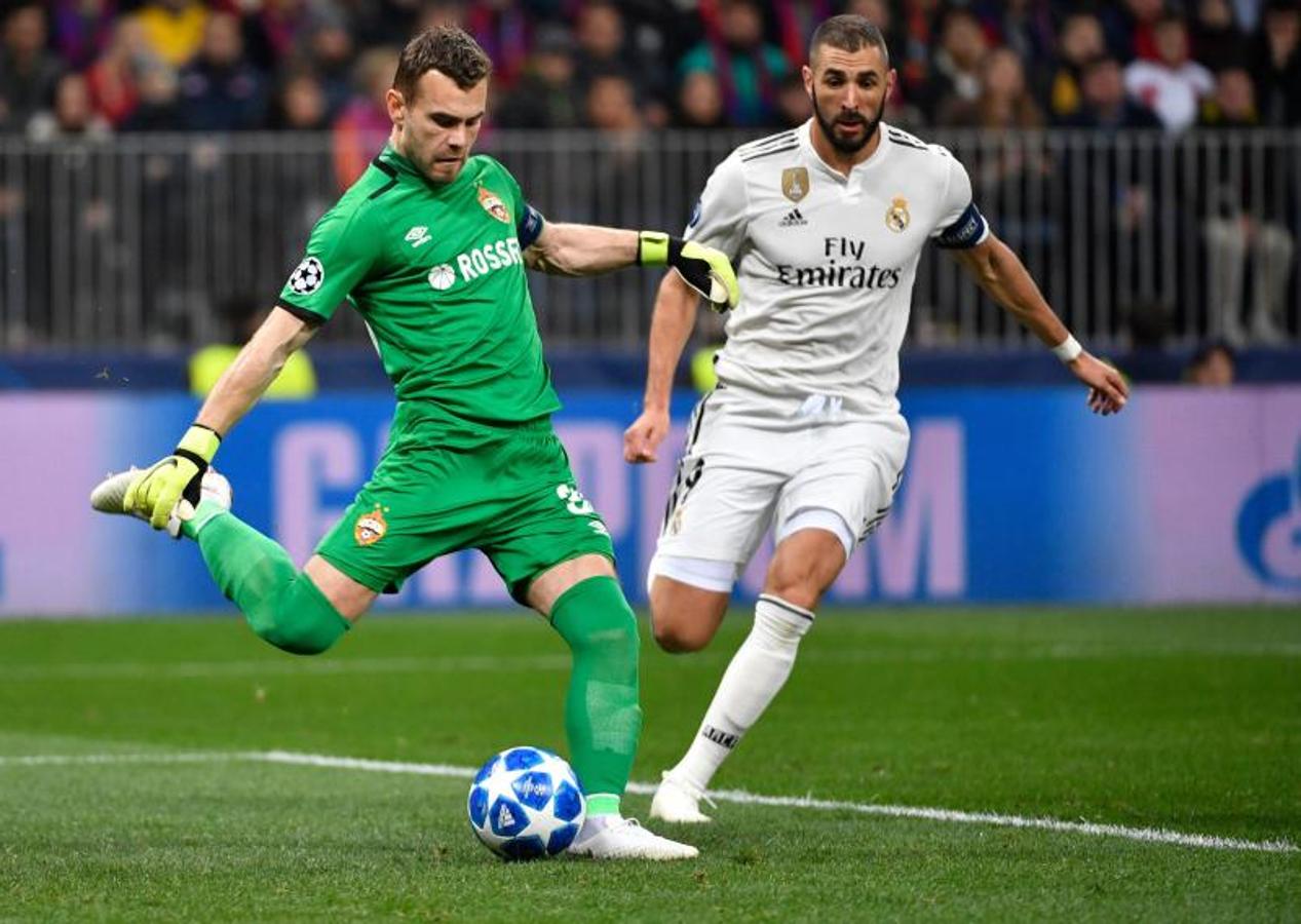 Fotos: El CSKA-Real Madrid, en imágenes