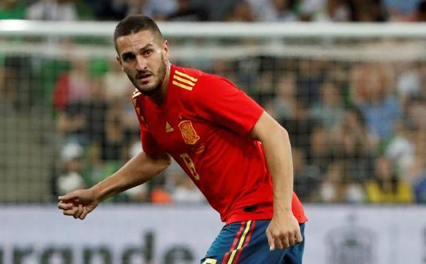 Koke, una de las novedades de la lista de Luis Enrique. 