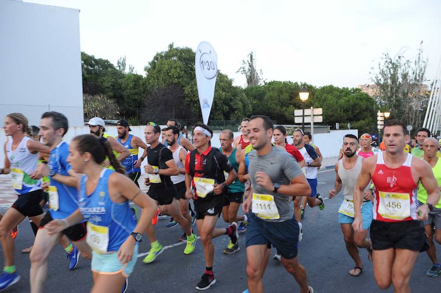 El Cueva de Nerja arrasa en la prueba, que fue nocturna