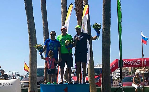 Cánovas, en el podio de Villajoyosa