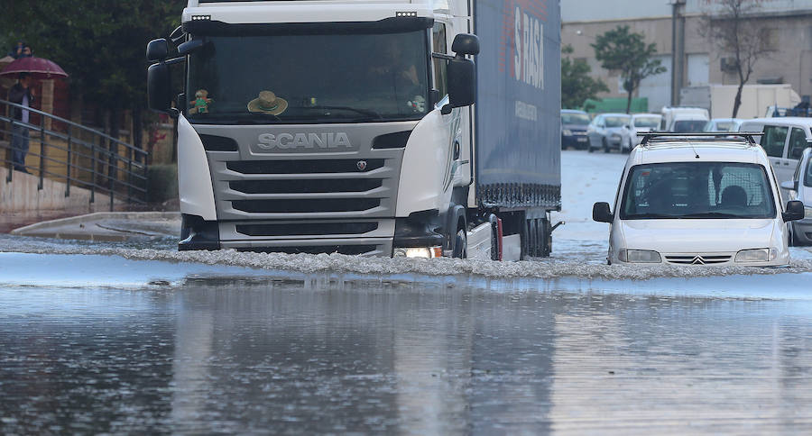 Las lluvias provocan incidencias en distintos puntos de la provincia