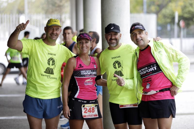 El Distrito Carretera de Cádiz acogió este domingo la carrera que discurre entre estos dos barrios de la capital y en el que han participado unos 700 corredores