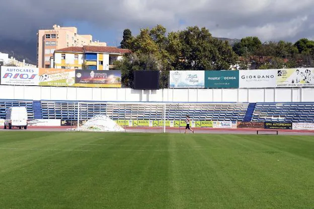 Instalaciones del Estadio Municipal de Marbella. 