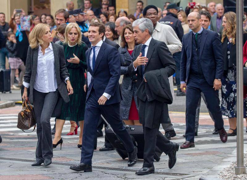 Pablo Casado, Adolfo Suárez Illiana, Isabel Torres Orts.