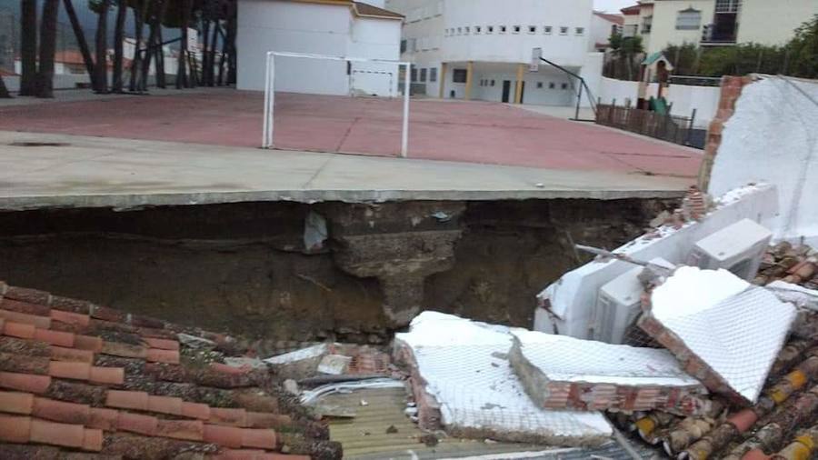 Daños en Carratraca