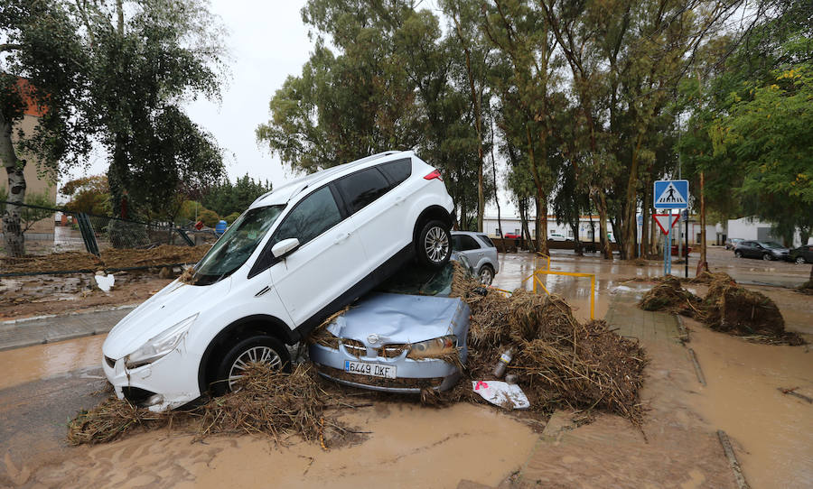 Bobadilla, Campillos, Teba, Casarabonela, Ardales y Estepona se llevan lo peor de la alerta roja que ha dejado registros históricos