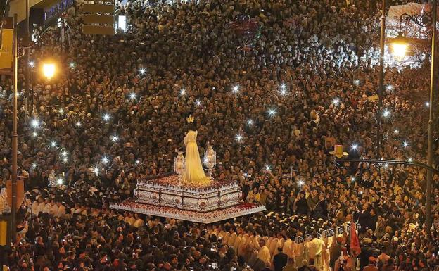 Procesión de nuestro padre Jesús Cautivo. 