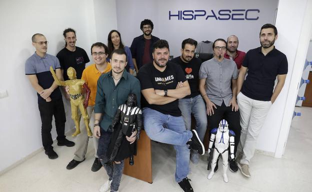 Equipo actual. Hispasec ha vuelto a recuperar sus niveles máximos de plantilla, con 20 empleados.