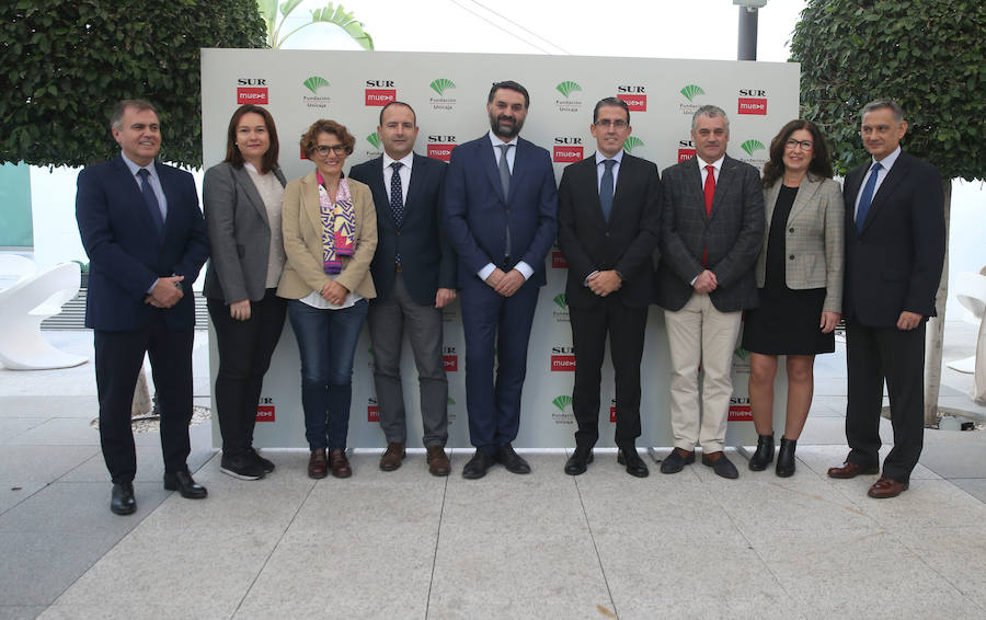 El consejero de Turismo y Deporte de la Junta de Andalucía, Francisco Javier Fernández, ha participado en un Foro SUR en el hotel NH Málaga