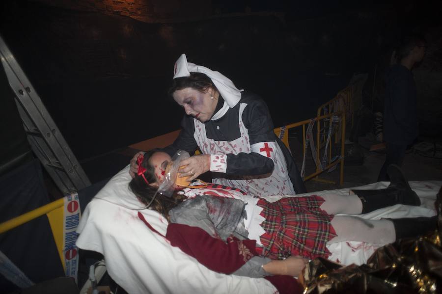 Churriana convierte sus calles en un pasaje del terror