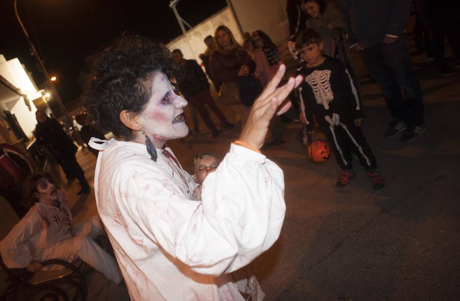 Churriana convierte sus calles en un pasaje del terror