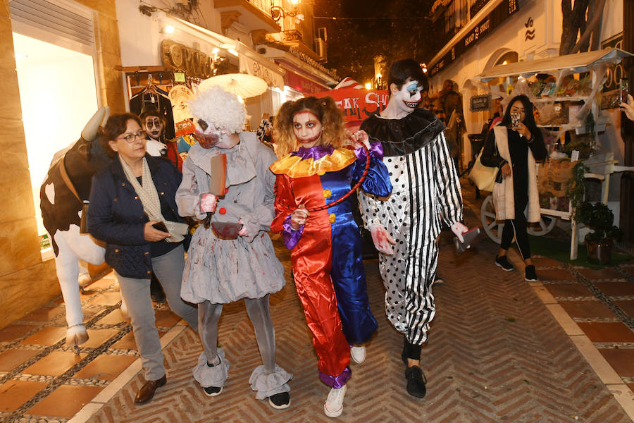 Así se ha celebrado Halloween (este viernes) por las calles de Marbella