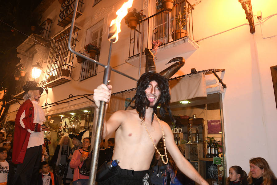 Así se ha celebrado Halloween (este viernes) por las calles de Marbella