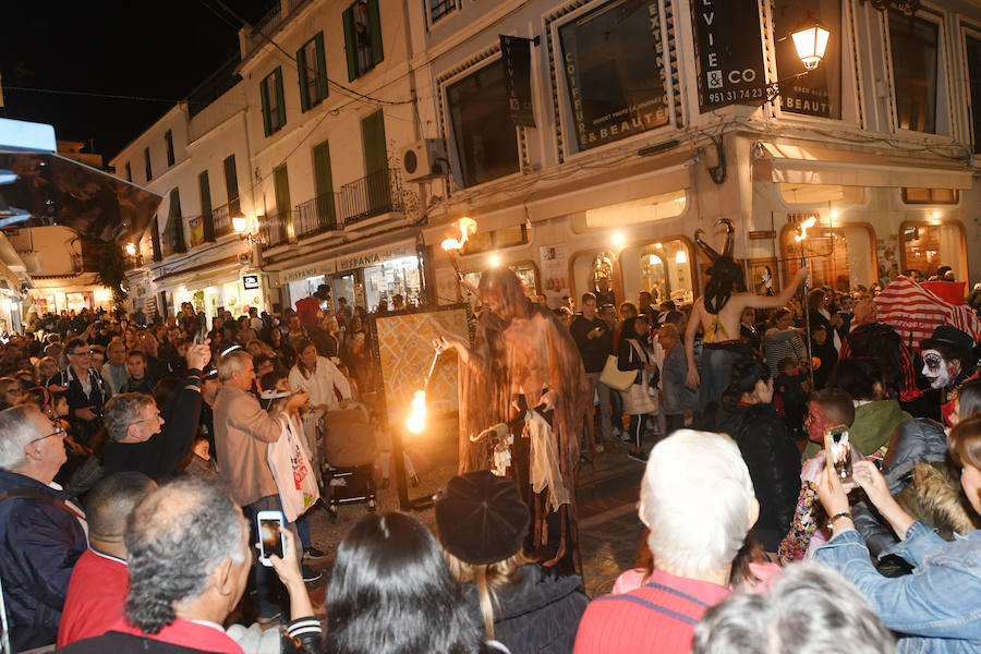 Así se ha celebrado Halloween (este viernes) por las calles de Marbella