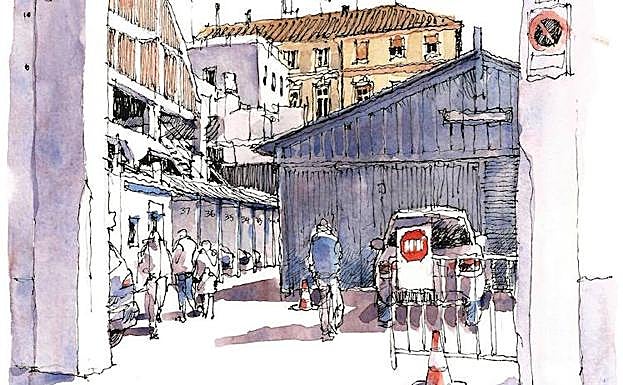 Málaga a trazos: La Goleta, 'terra incognita'