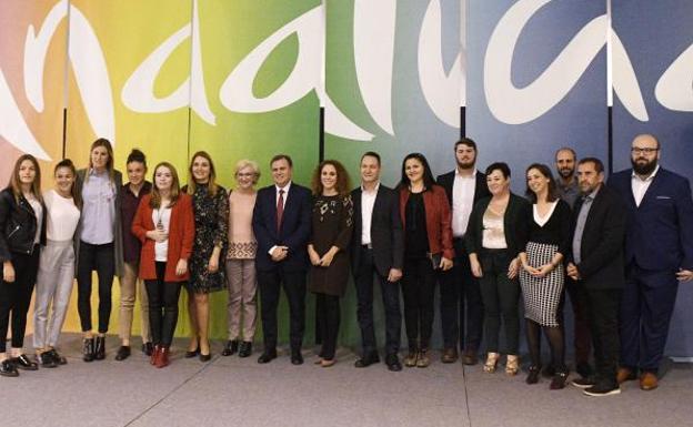 Juan Naranjo, el Málaga femenino o Biofy, premios Málaga Joven