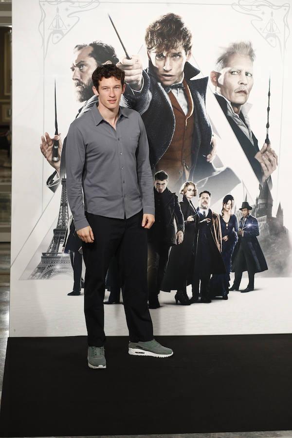 Los actores de la nueva película posaron durante el preestreno en Madrid