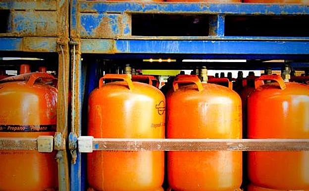 La bombona de butano sube el máximo permitido este martes y pasará a costar 15,33 euros