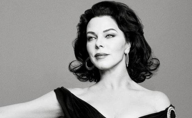 Debi Mazar interpreta a Ava Gardner en 'Arde Madrid'. 