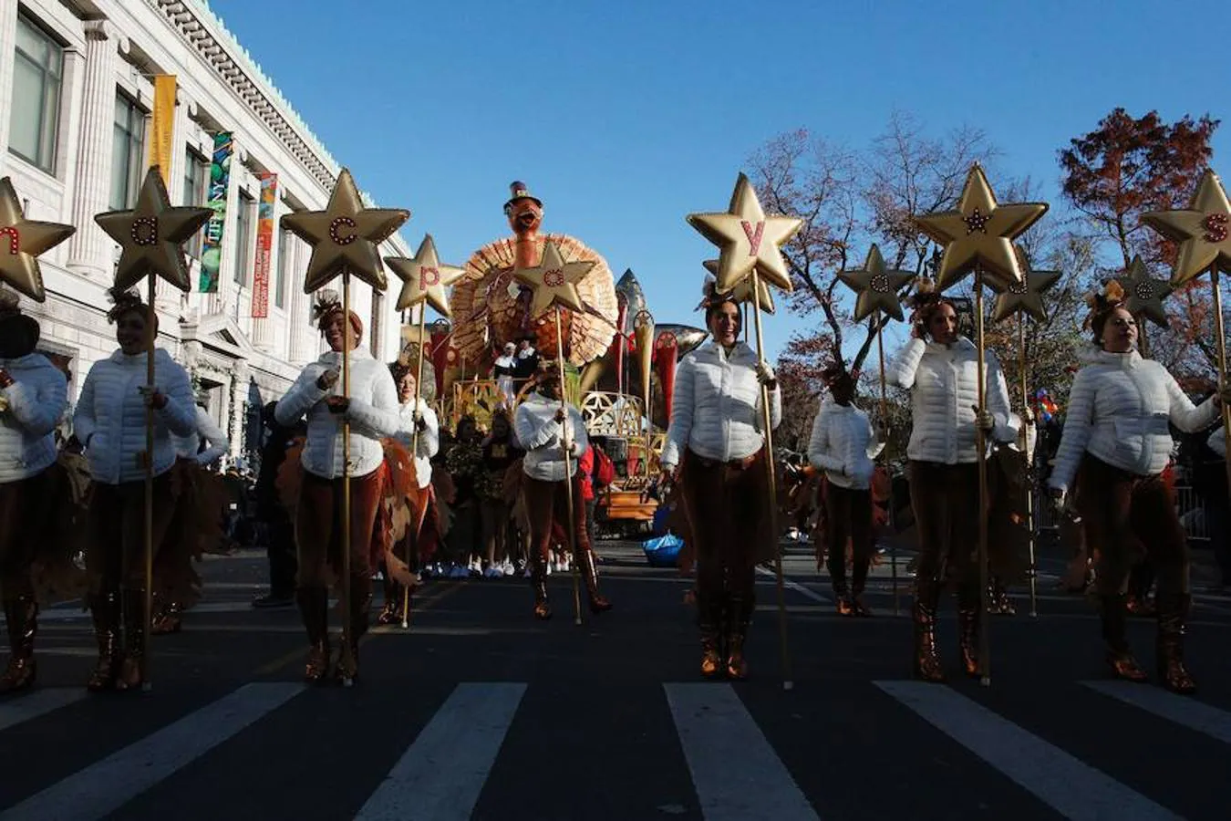 Este jueves ha tenido lugar el tradicional desfile organizado por Macy's en Manhattan, Nueva York, por motivo de esta festividad