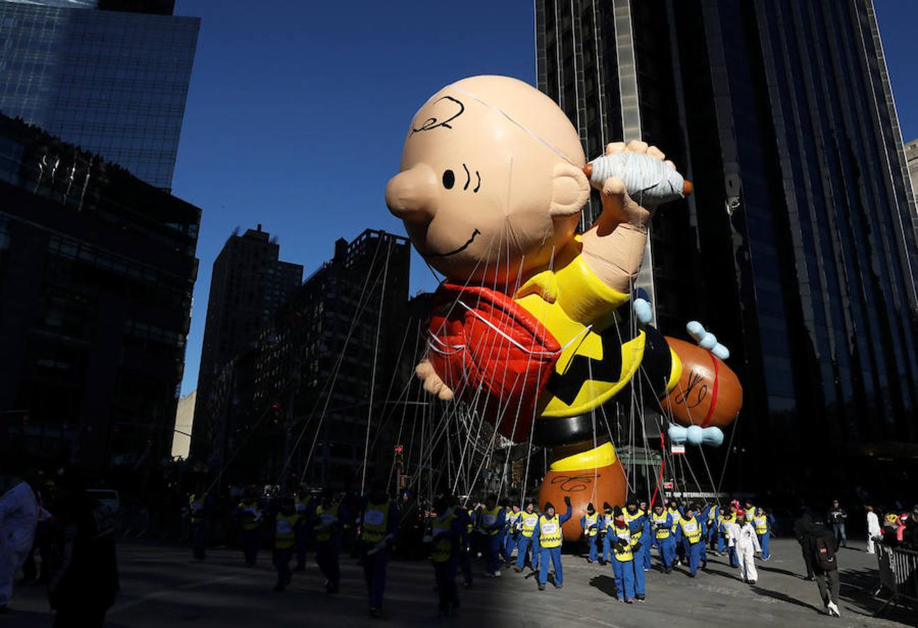 Este jueves ha tenido lugar el tradicional desfile organizado por Macy's en Manhattan, Nueva York, por motivo de esta festividad