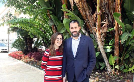 Marta Lázaro y Jordi Albareda.