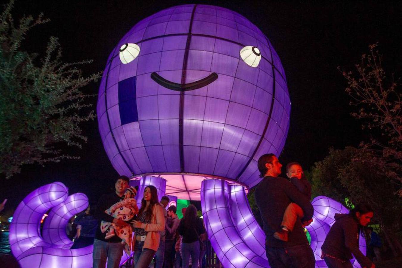 El acontecimiento luminoso comenzó el pasado jueves por las calles de la ciudad mexicana de Monterrey