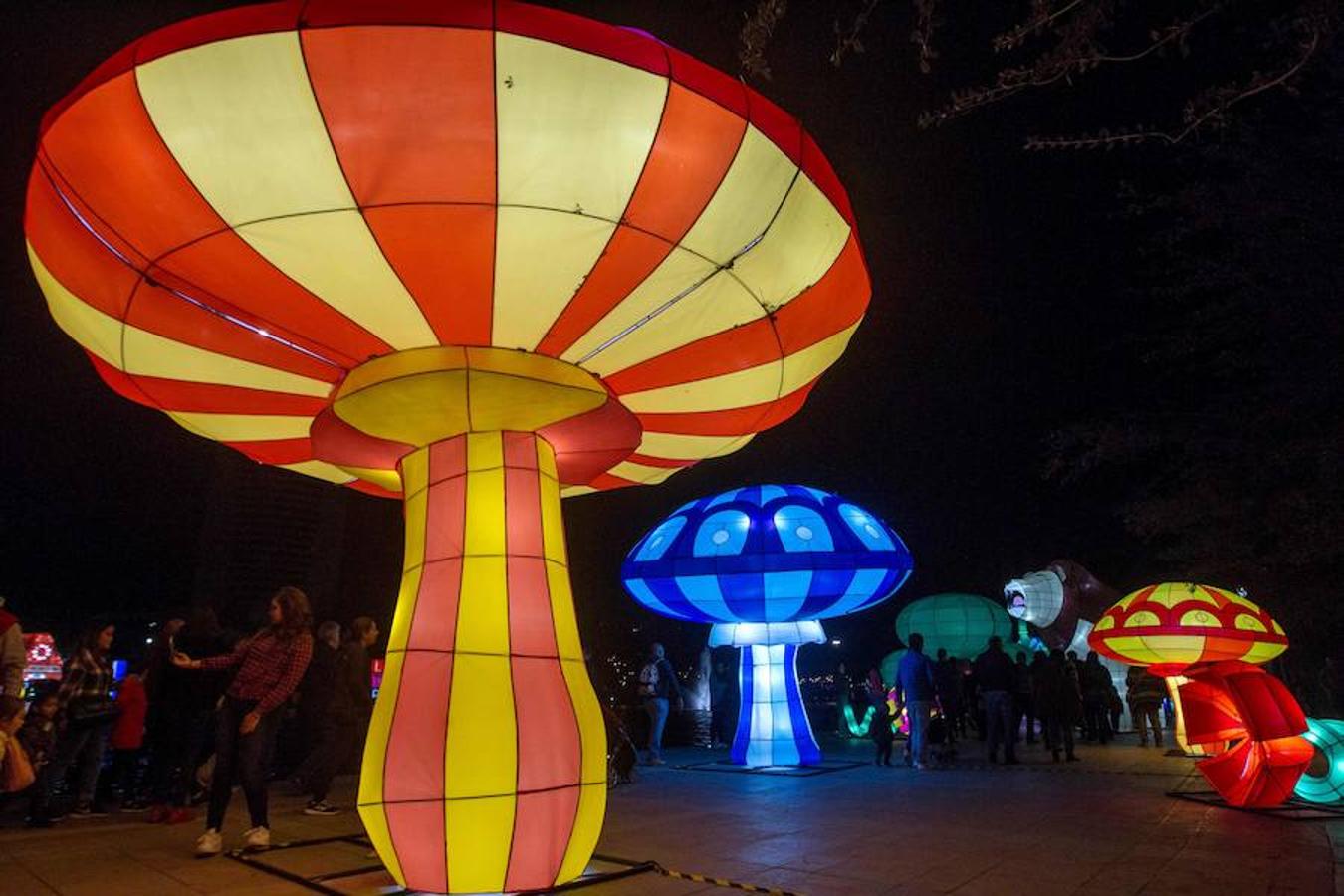 El acontecimiento luminoso comenzó el pasado jueves por las calles de la ciudad mexicana de Monterrey