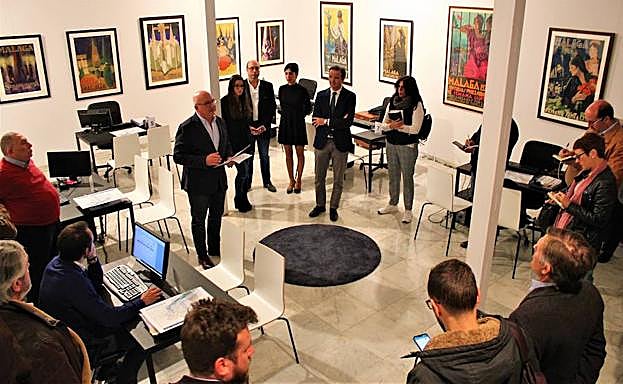 Imagen de archivo de la Oficina del Abonado de la Agrupación.