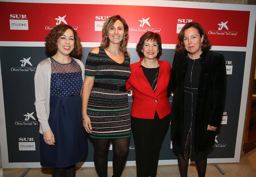 SUR y La Caixa reconocen a cinco entidades por su compromiso con los más desfavorecidos: Fundación Secretariado Gitano, Prodiversa, Altamar, Comedor Santo Domingo y Autismo Málaga