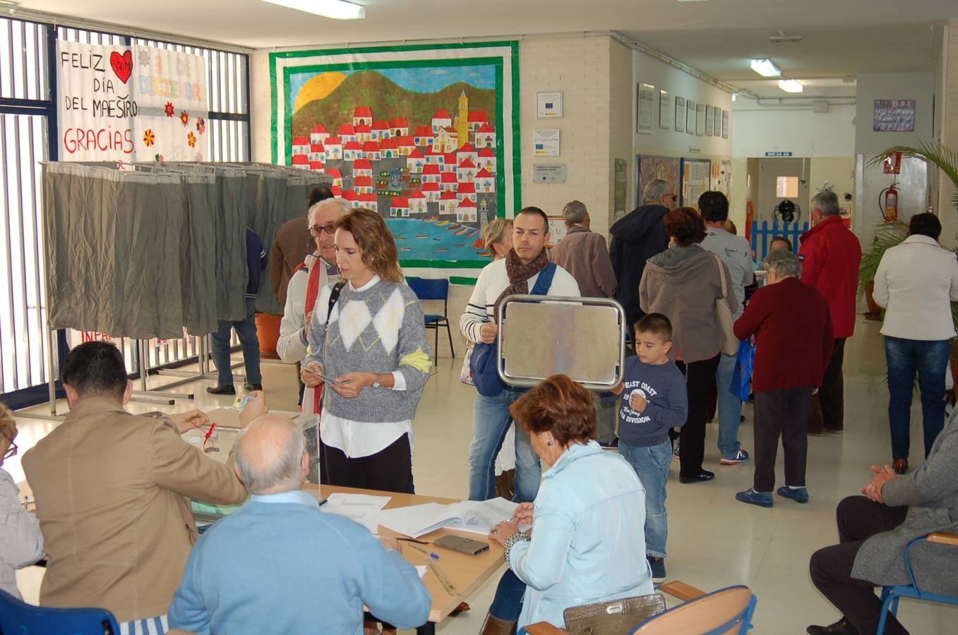 Colegio electoral de Estepona.