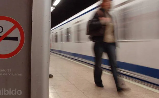 Imagen de archivo del metro de Madrid. 