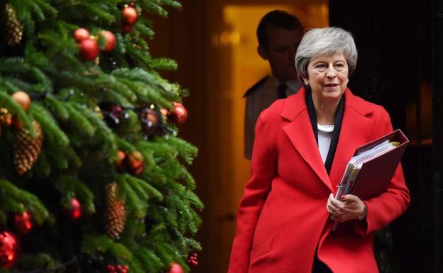 La Primera Ministra británica, Theresa May.