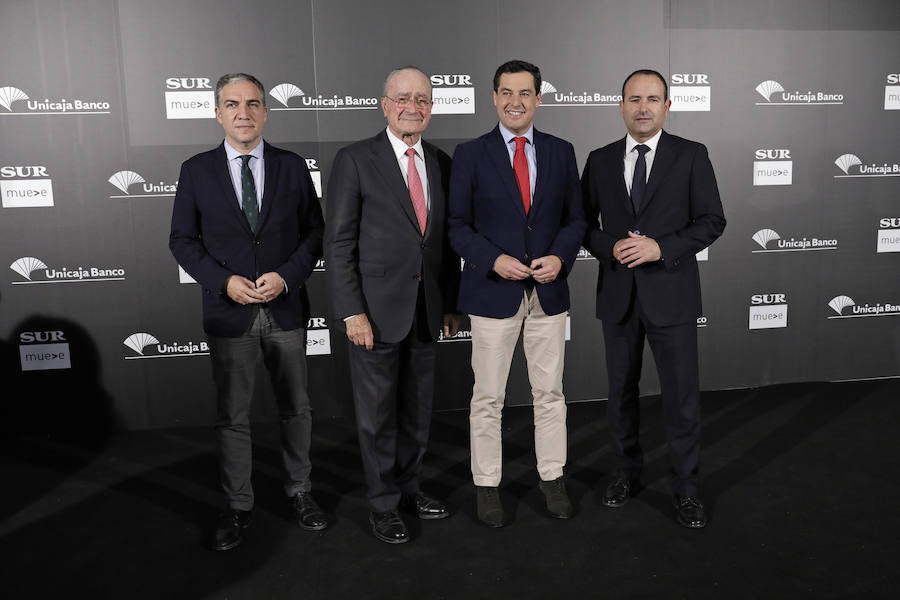 SUR y Unicaja Banco distinguen en la XIX gala de Premios SUR Malagueños del Año a personas y empresas que destacan en el desarrollo de la provincia. 