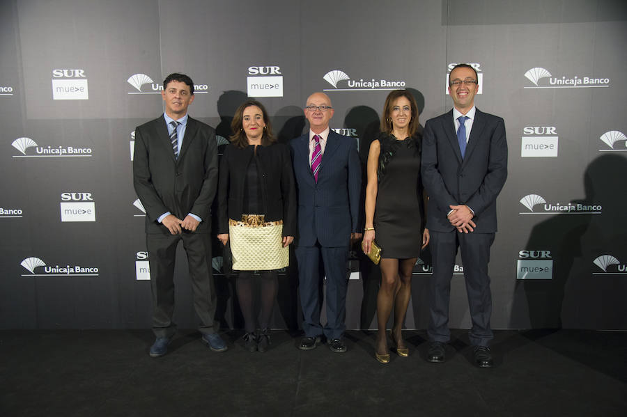 SUR y Unicaja Banco distinguen en la XIX gala de Premios SUR Malagueños del Año a personas y empresas que destacan en el desarrollo de la provincia. 