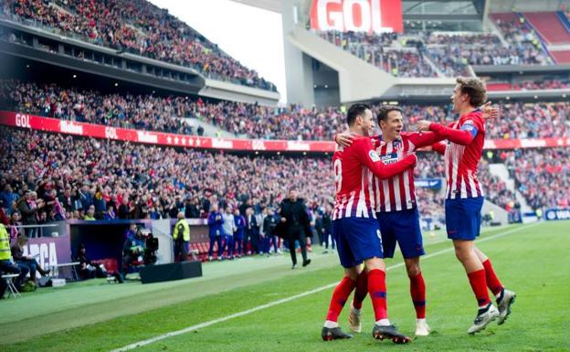 El entrenador del Atlético, Diego Pablo Simeone. 