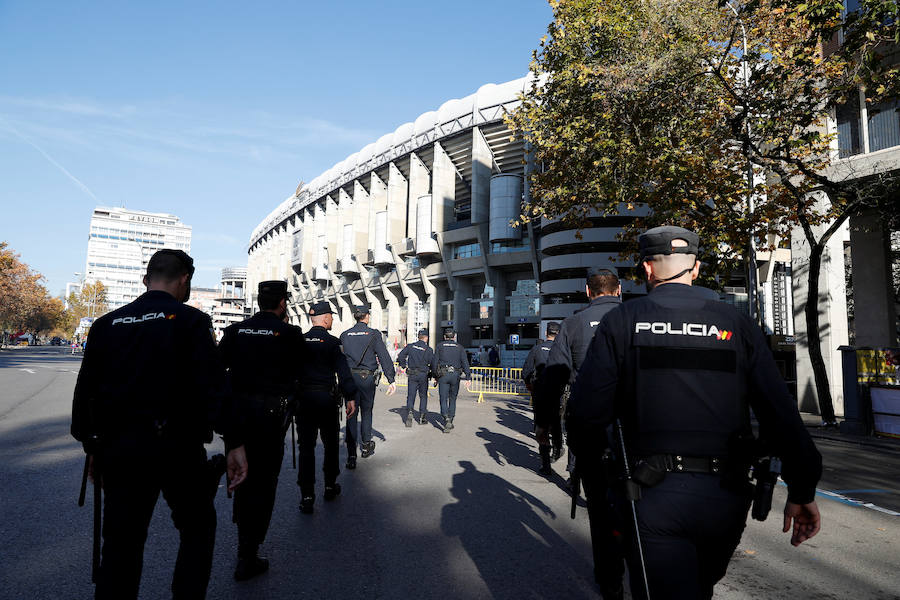 Fotos: River-Boca: pasión en las calles de Madrid