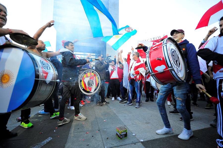 Fotos: River-Boca: pasión en las calles de Madrid