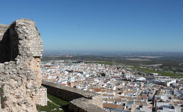 Vista panorámica de Estepa, una localidad vinculada a la historia del mantecado. 