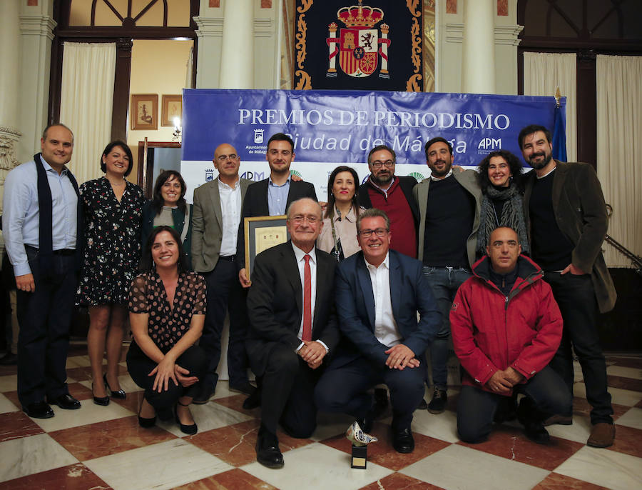 El Premio Ciudad de Málaga honra la memoria del fotógrafo de SUR Fernando González y reconoce el trabajo de Francisco Griñán