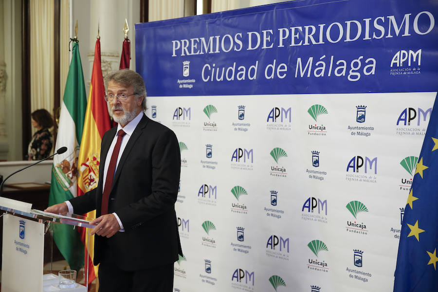 El Premio Ciudad de Málaga honra la memoria del fotógrafo de SUR Fernando González y reconoce el trabajo de Francisco Griñán