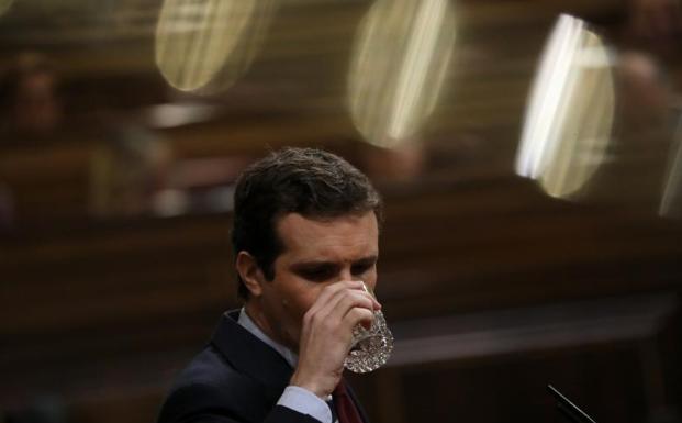 Pablo Casado, líder del PP. 