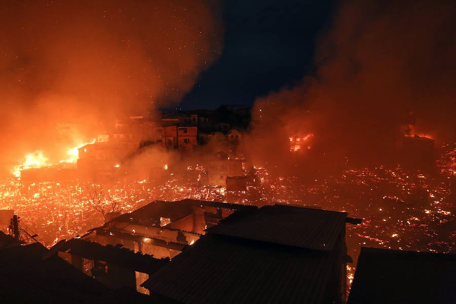 Las instantáneas más destacadas del fuego que ha arrasado a esta ciudad brasileña