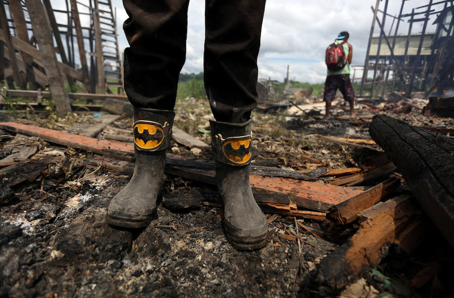 Las instantáneas más destacadas del fuego que ha arrasado a esta ciudad brasileña