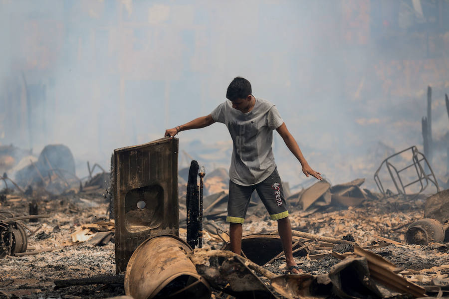 Las instantáneas más destacadas del fuego que ha arrasado a esta ciudad brasileña