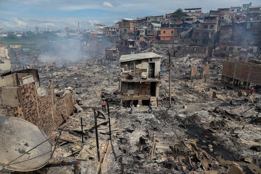 Las instantáneas más destacadas del fuego que ha arrasado a esta ciudad brasileña