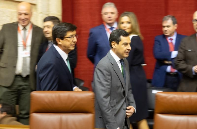 Fotos: Sesión constitutiva del Parlamento de Andalucía