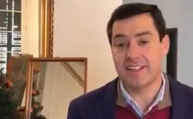 Juanma Moreno felicita un 2019 «cargado de cambios y con horizontes nuevos»