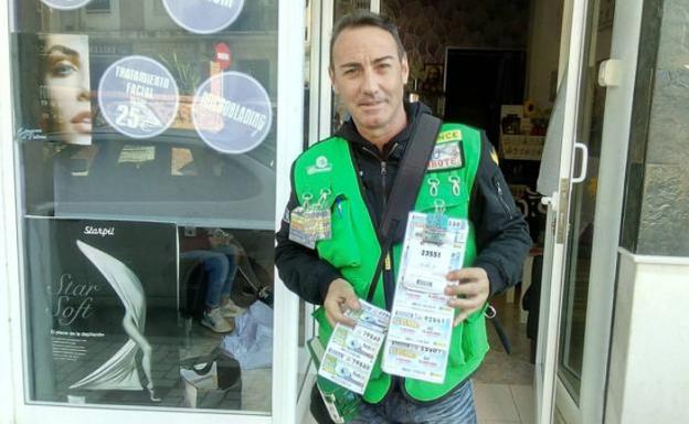Un vendedor de la ONCE reparte 350.000 euros en la zona de Martiricos-La Roca